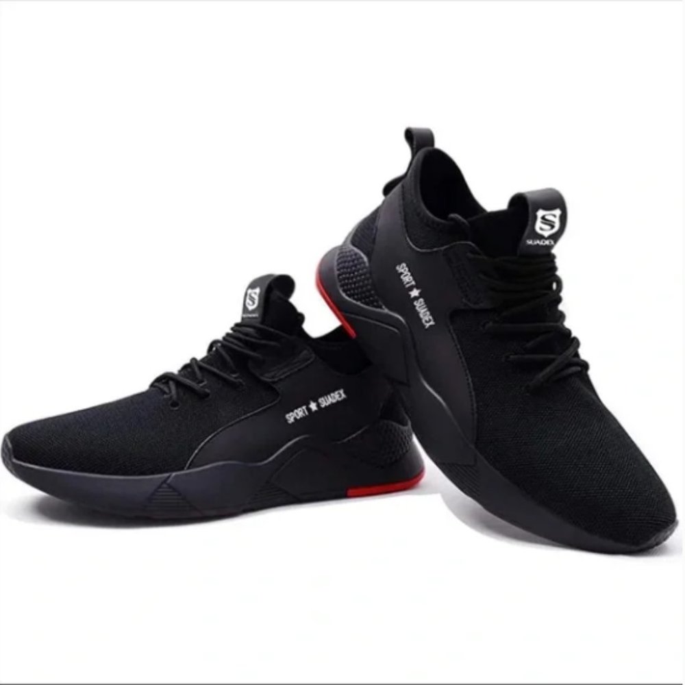 SUADEX Work Safety Shoes for Men Womens, Steel Toe Shoes Men's 6.5 /Women's 8